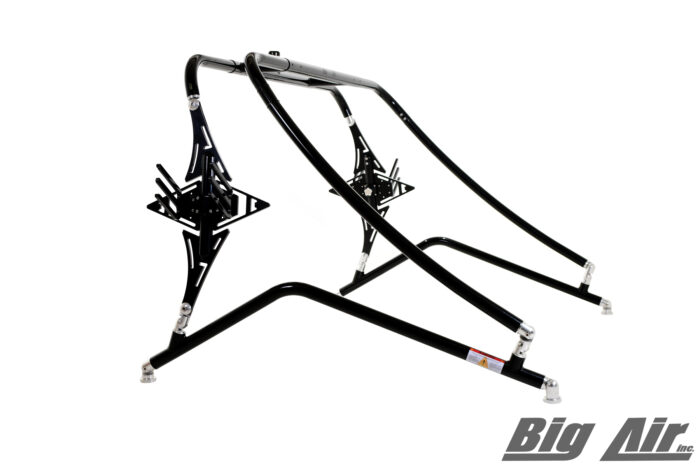 Big Air Twister wakeboard tower in black finish