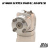 Big Air Hydro Rotating Swivel Rack Adapter in polished finish option