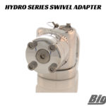 Big Air Hydro Rotating Swivel Rack Adapter in polished finish option