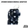Big Air Hydro Rotating Swivel Rack Adapter in black finish option