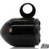 side profile of black big air bullet wake tower speakers