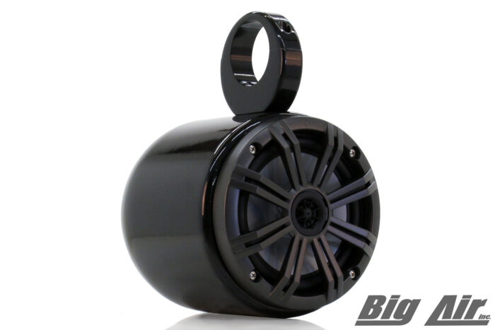 single black non-led big air bullet wake tower speaker