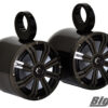 Black big air bullet wake tower speakers in non-led version