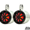 big air bullet wake tower speakers in the led polished version