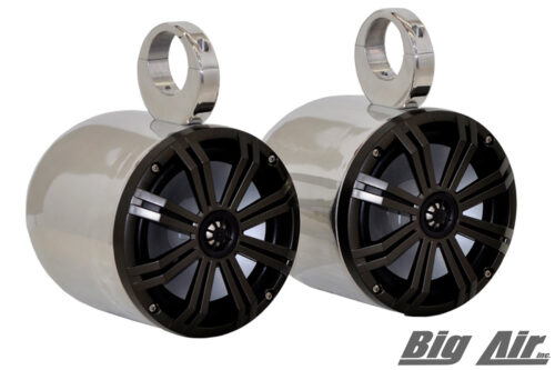 big air bullet wake tower speakers in the non-led polished version