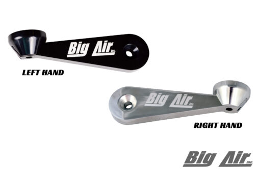 product photo shows both the polished and black finish options and text indicating the orientations.